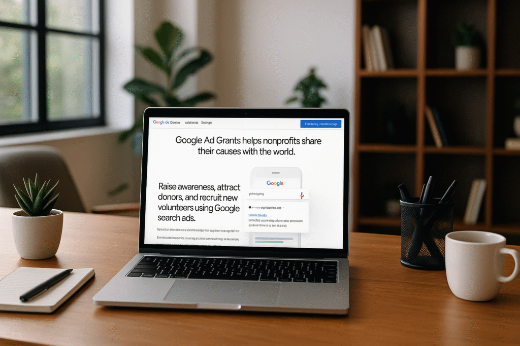 501c3 digital google ad grants for nonprofits